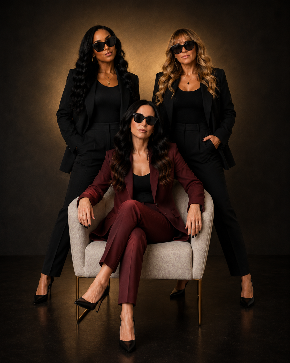 Tracy, Madison and Amanda leading Boss Suite